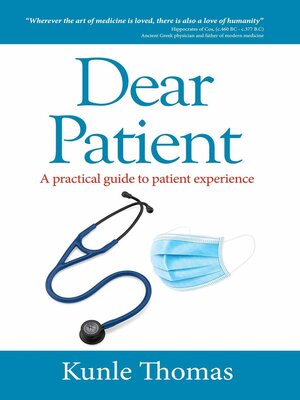 cover image of Dear Patient